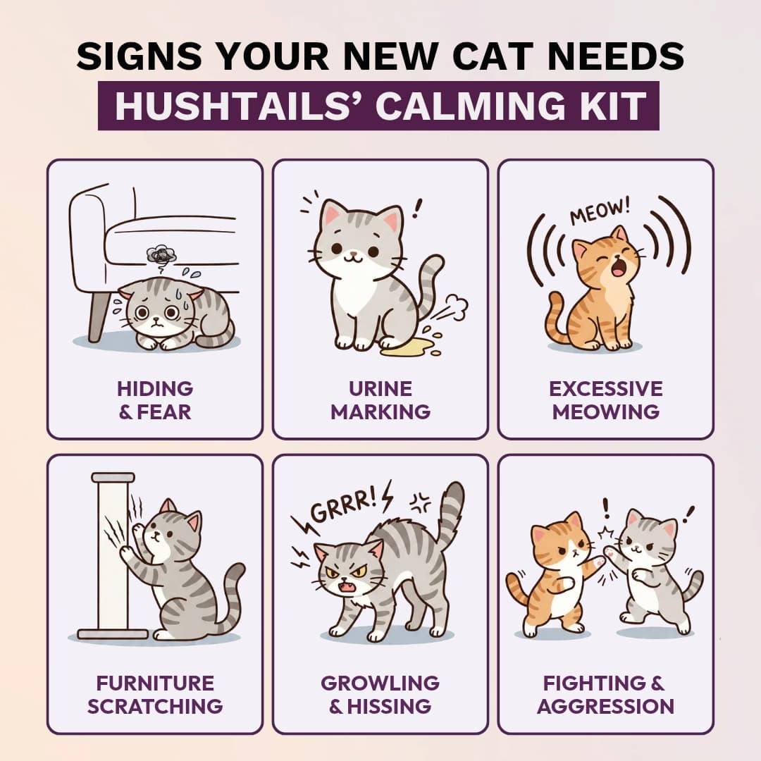 Calming Kit for New Cats | Helps Them Feel Safe & Settle In Faster